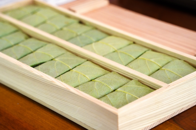 川上村の柿の葉寿司